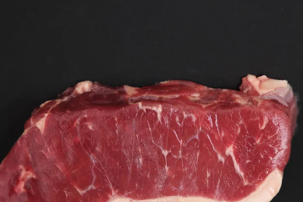 Студийный Образ Говяжьего Мяса Виде Бифштекса — стоковое фото