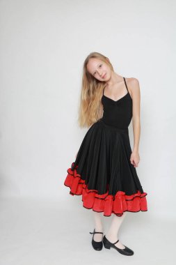 Flamenko dansçısı Studio görüntü