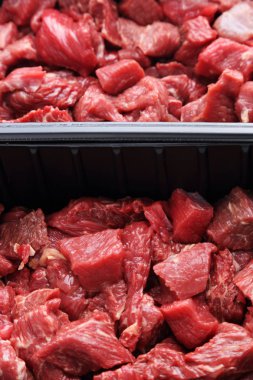 Studio resim sığır eti keser