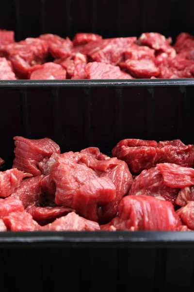 Estudio Imagen Cortes Carne Res — Foto de Stock