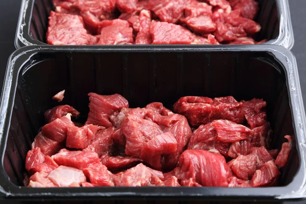 Estudio Imagen Cortes Carne Res — Foto de Stock