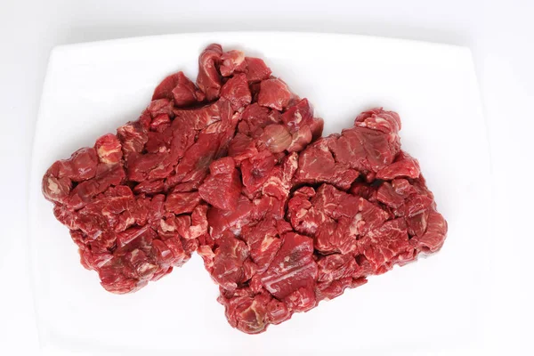 Estudio Imagen Cortes Carne Res — Foto de Stock