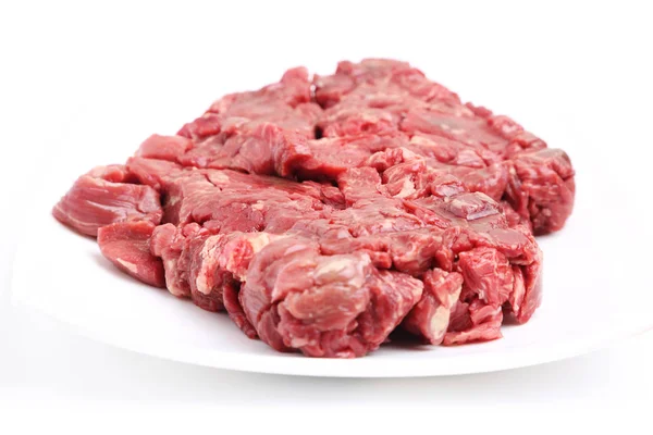 Estudio Imagen Cortes Carne Res — Foto de Stock