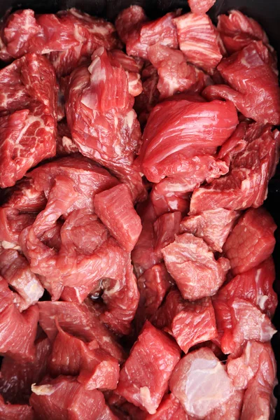 Estudio Imagen Cortes Carne Res — Foto de Stock