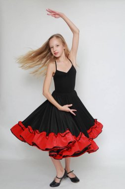 Flamenko dansçısı Studio görüntü