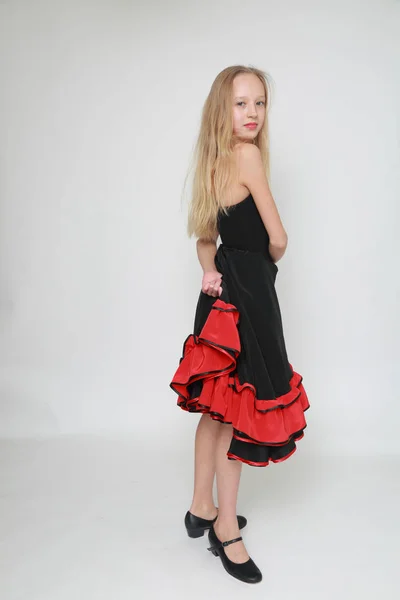 Studio Image Flamenco Dancer — Stock Photo, Image