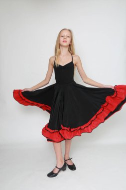 Flamenko dansçısı Studio görüntü