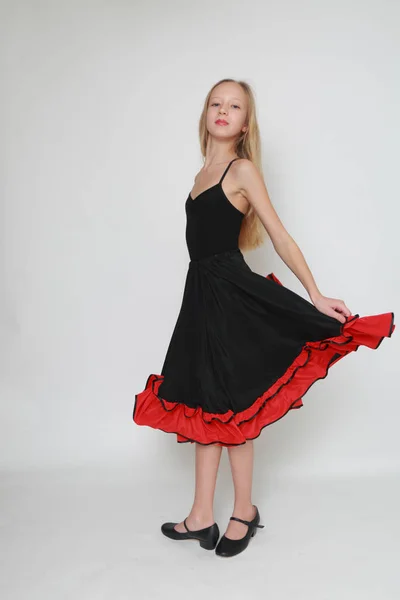Studio Image Tanečnice Flamenca — Stock fotografie