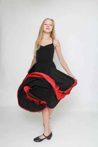 Studio Image Tanečnice Flamenca — Stock fotografie