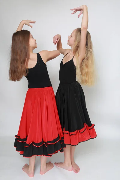 Imagem Estúdio Dançarino Flamenco — Fotografia de Stock