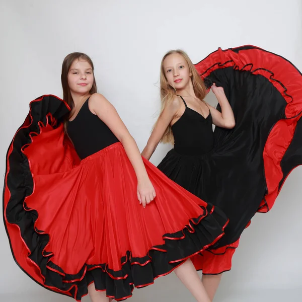 Studio Image Tanečnice Flamenca — Stock fotografie