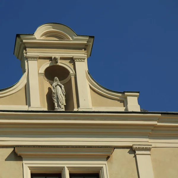 Krakow Polen Den Augusti 2017 Wawel Kullen Med Domkyrkan Och — Stockfoto