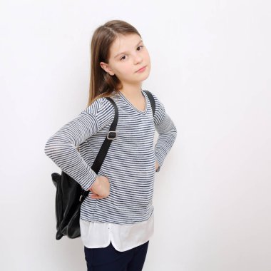 Okul teen küçük kız