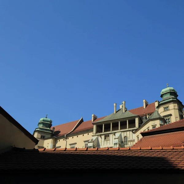 Κρακοβία Πολωνία Αυγούστου 2017 Wawel Λόφο Τον Καθεδρικό Ναό Και — Φωτογραφία Αρχείου