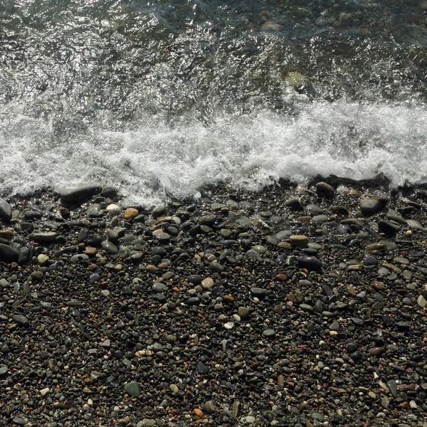 Litoral Sobre Mar Negro Sochi Federação Russa Foco Selecionado — Fotografia de Stock