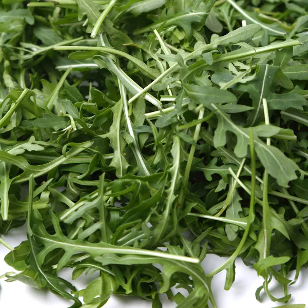 Organic Green Fresh Arugula Rucola Rukola — Stock Photo, Image