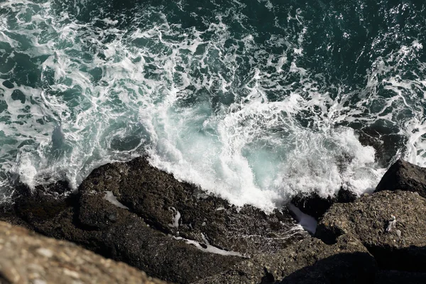 Vista Eccezionale Sul Mar Mediterraneo Italia Portofin — Foto Stock