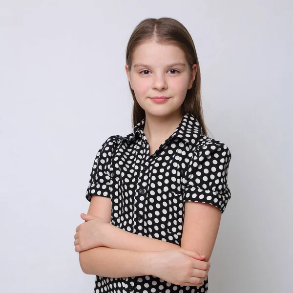 Europäisches Teen Girl Portrait — Stockfoto