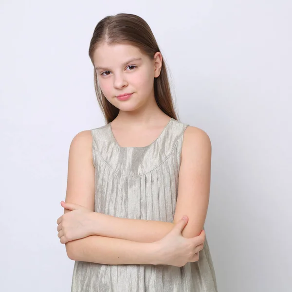 Europese Tiener Meisje Portret — Stockfoto