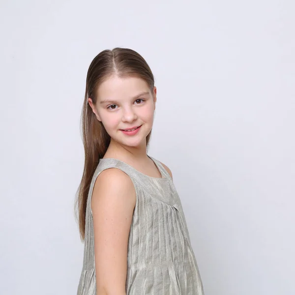 European Teen Girl Portrait — Stock Photo, Image