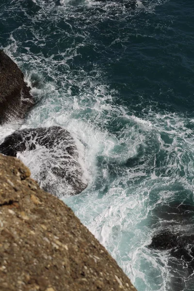 Hervorragende Aussicht Auf Das Mittelmeer Italien Portofin — Stockfoto