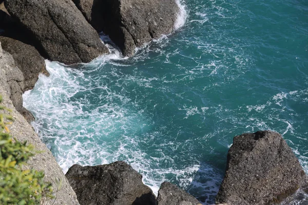 Prachtig Uitzicht Middellandse Zee Italië Portofino — Stockfoto