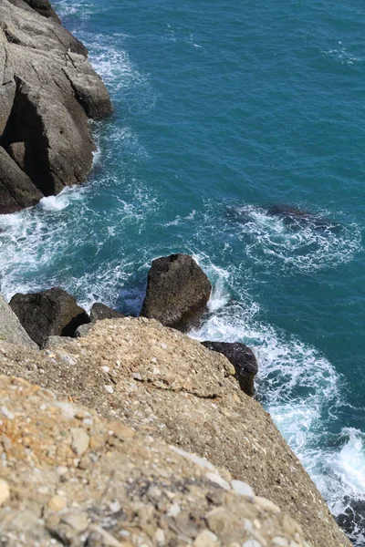 Schöne Aussicht Auf Das Mittelmeer Italien Portofino — Stockfoto