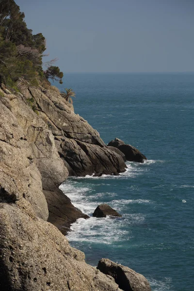 Prachtig Uitzicht Middellandse Zee Italië Portofin — Stockfoto