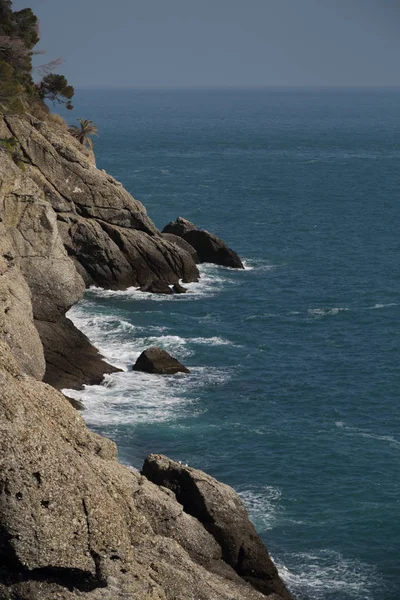 Prachtig Uitzicht Middellandse Zee Italië Portofin — Stockfoto