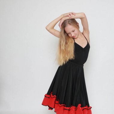 Flamenko dansçısı Studio görüntü