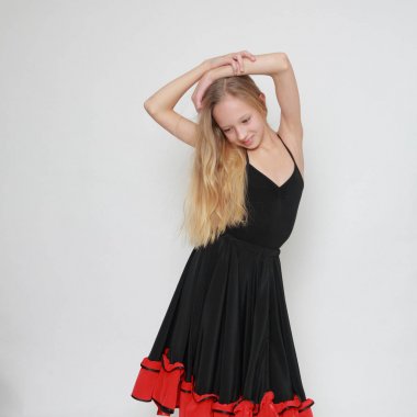 Flamenko dansçısı Studio görüntü