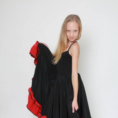 Flamenko dansçısı Studio görüntü