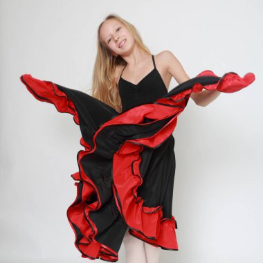 Flamenko dansçısı Studio görüntü