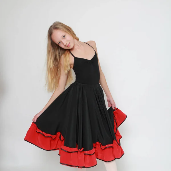 Studio Image Flamenco Dancer — Stock Photo, Image