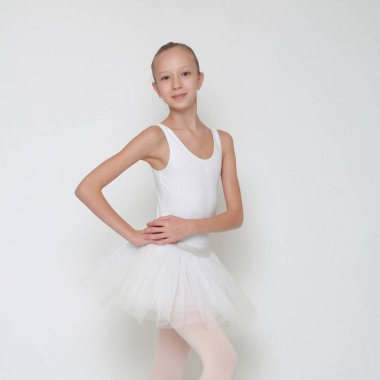 Güzel küçük balerin Studio