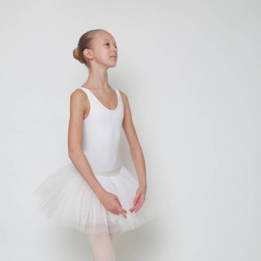 Güzel küçük balerin Studio