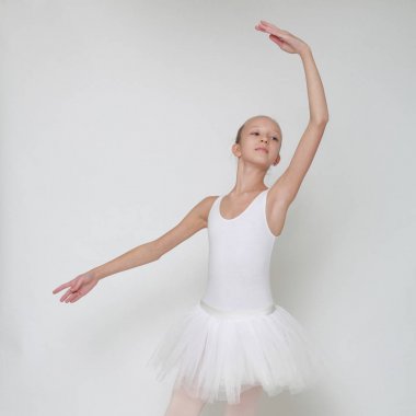 Güzel küçük balerin Studio