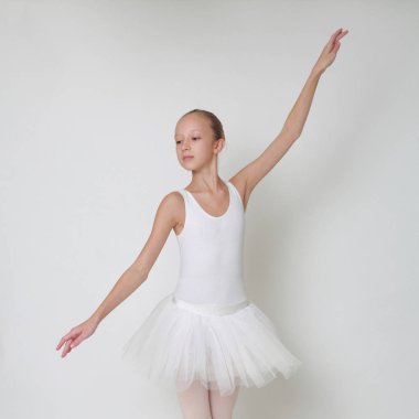 Güzel küçük balerin Studio