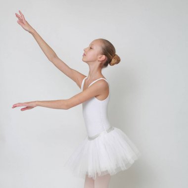 Güzel küçük balerin Studio