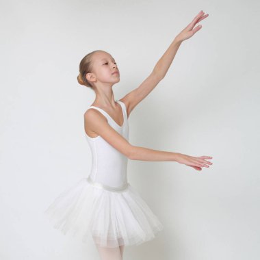 Güzel küçük balerin Studio