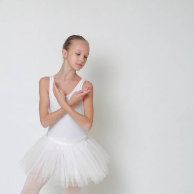 Güzel küçük balerin Studio