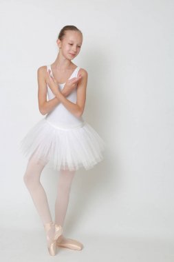 Güzel küçük balerin Studio