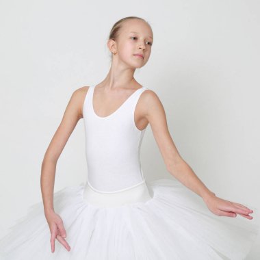 Güzel küçük balerin Studio