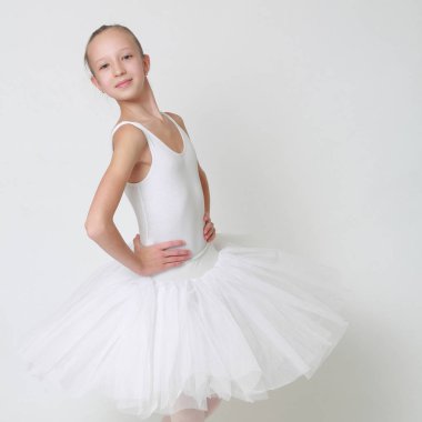 Güzel küçük balerin Studio