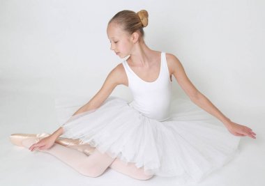 Güzel küçük balerin Studio