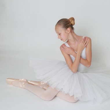 Güzel küçük balerin Studio