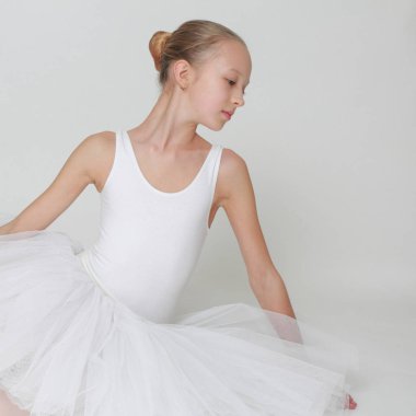 Güzel küçük balerin Studio