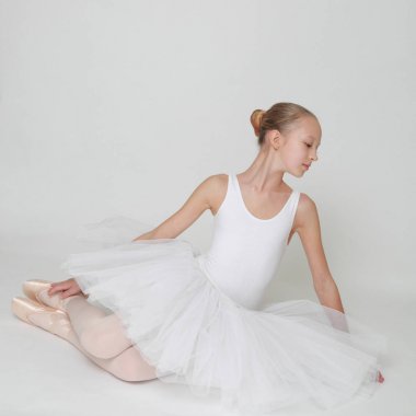 Güzel küçük balerin Studio