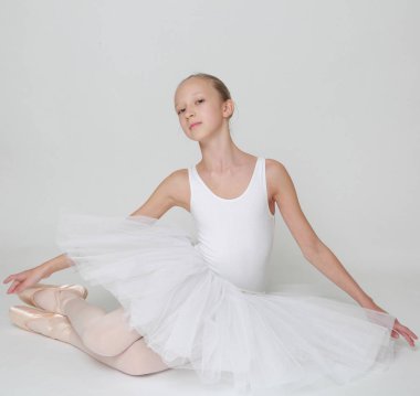 Güzel küçük balerin Studio