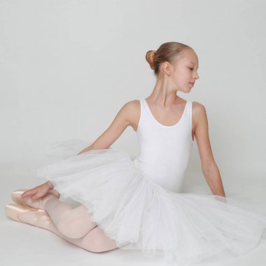 Güzel küçük balerin Studio